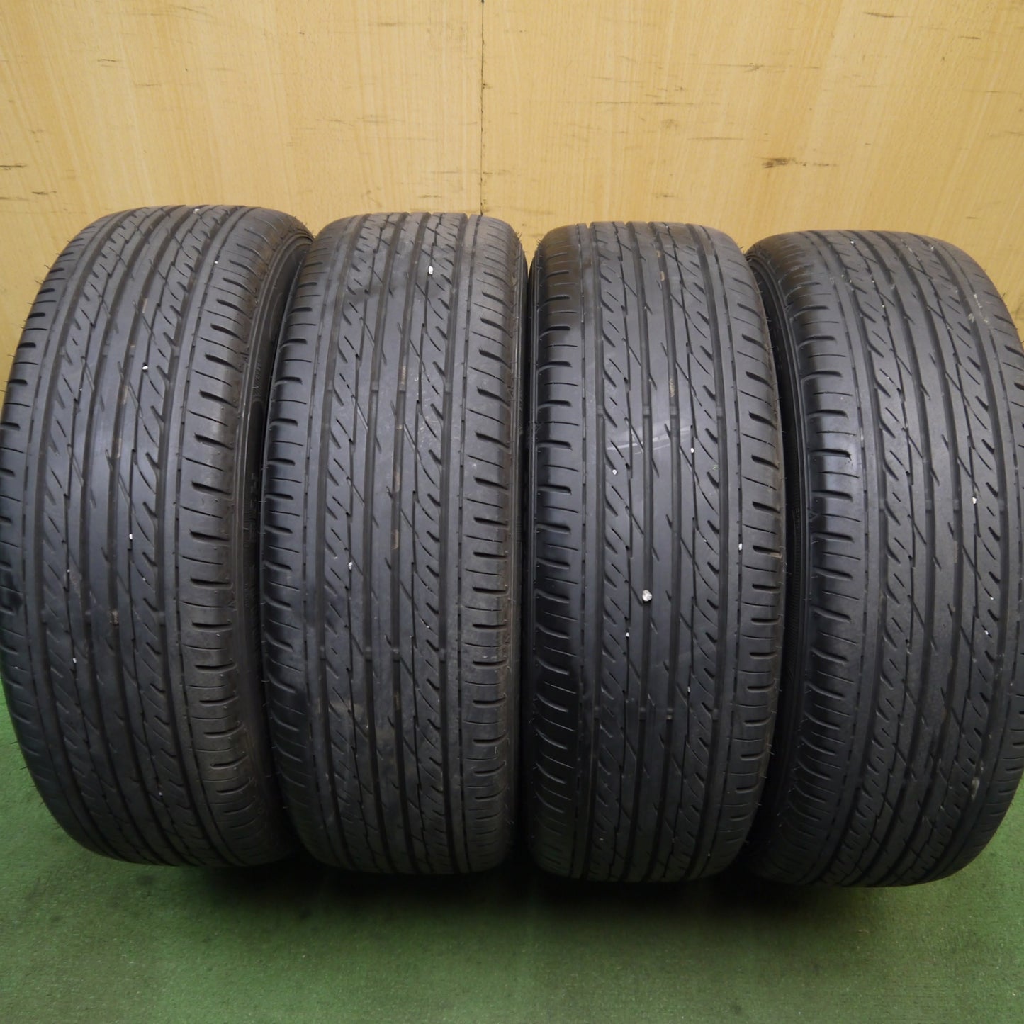 バリ溝!キレイ!9分★185/60R15 グッドイヤー GT-Eco Stage SCHNEIDER シュナイダー 15インチ PCD100/4H★5090805Hノ