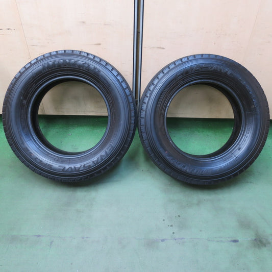 バリ溝!24年!9分!2本◎トラック タイヤ 205/75R16 113/111N ダンロップ エナセーブ SPLT50M 16インチ◎6101611イノタ
