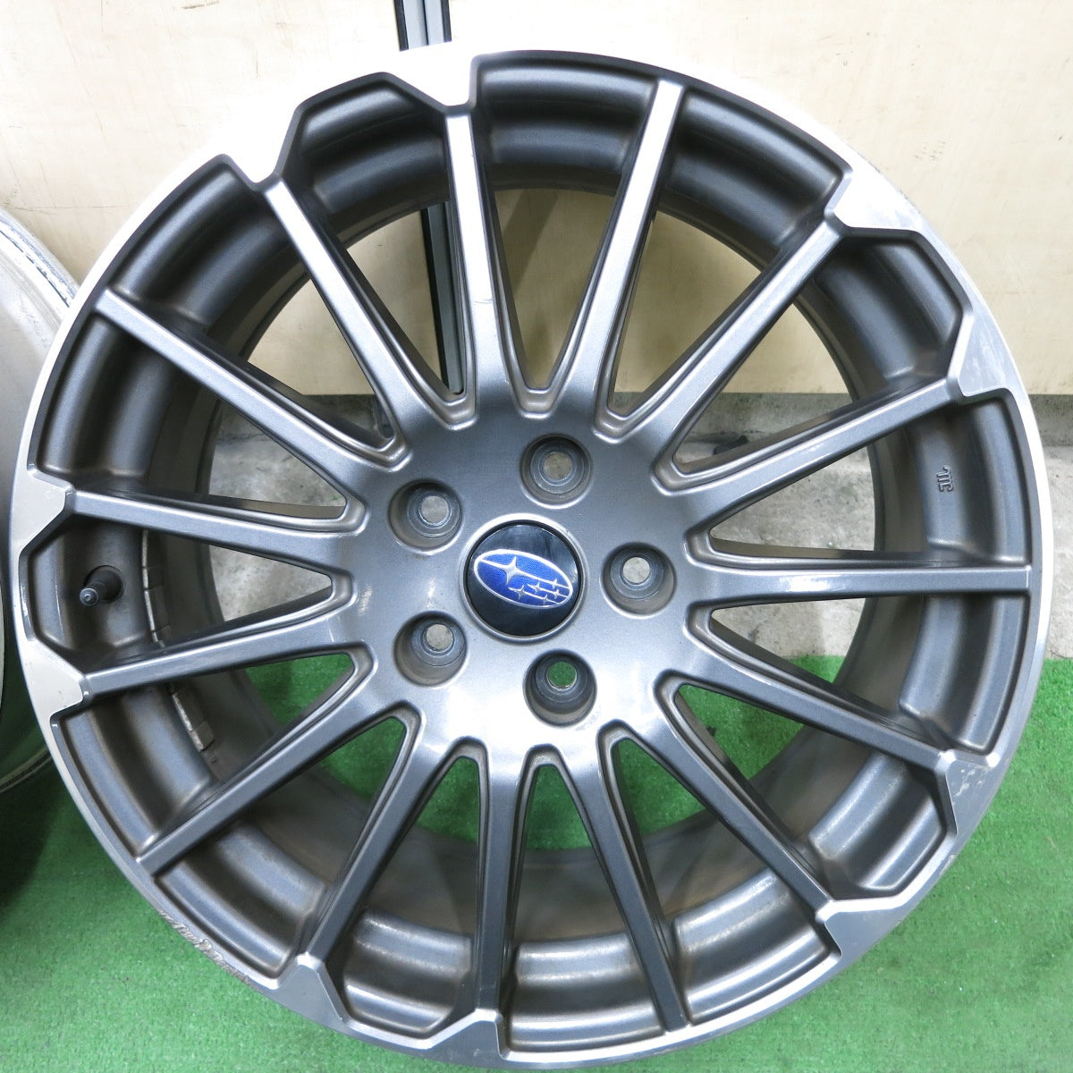 4本価格★スバル レヴォーグ STI スポーツ 純正 ホイール 18インチ 18×7.5J PCD114.3/5H★5090103ナホ