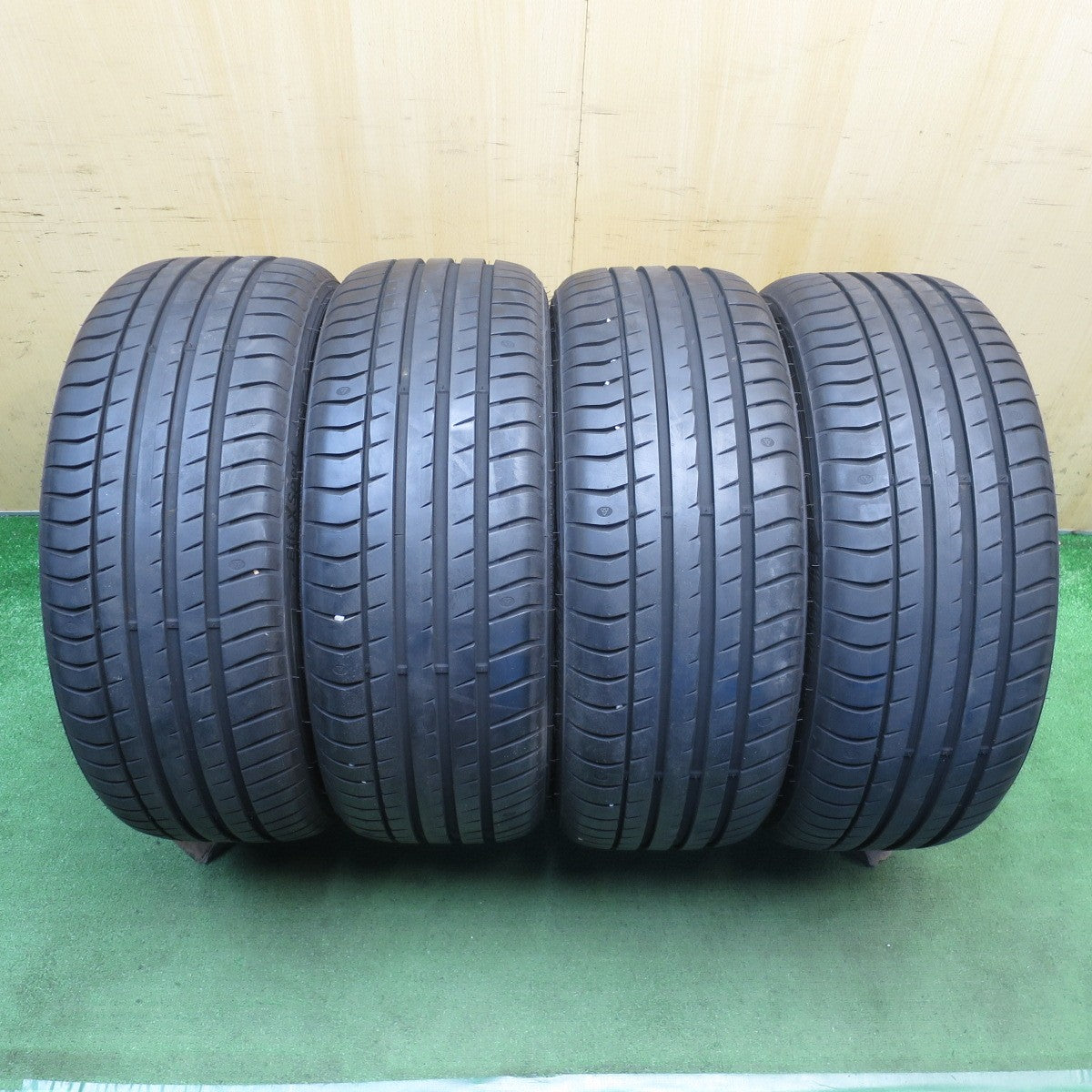 バリ溝!25年!キレイ!9分◎RMP 025F MiD 245/40R20 トライアングル EffeXSport TH202 20インチ PCD114.3/5H◎6091903NJノ