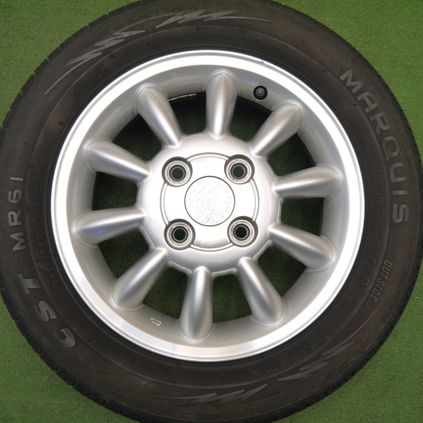 4本価格!22年★スズキ ラパン 純正 155/65R13 マーキス CST MR61 13インチ PCD100/4H★5051205Hノ