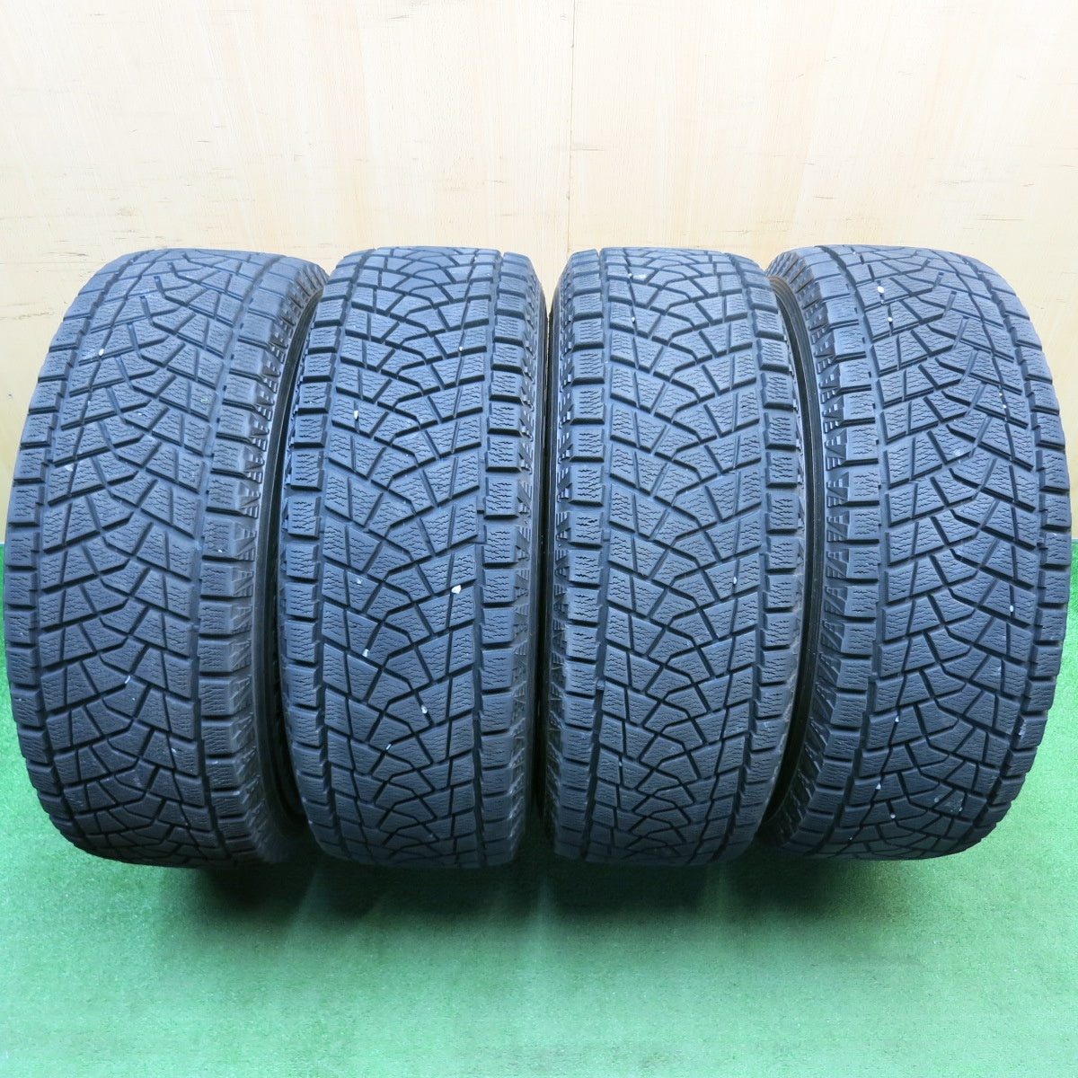 バリ溝!キレイ!8.5分★トヨタ 150系 ランクル プラド 純正 265/65R17 スタッドレス ブリヂストン ブリザック DM-Z3 17インチ PCD139.7/6H★6022601HAス