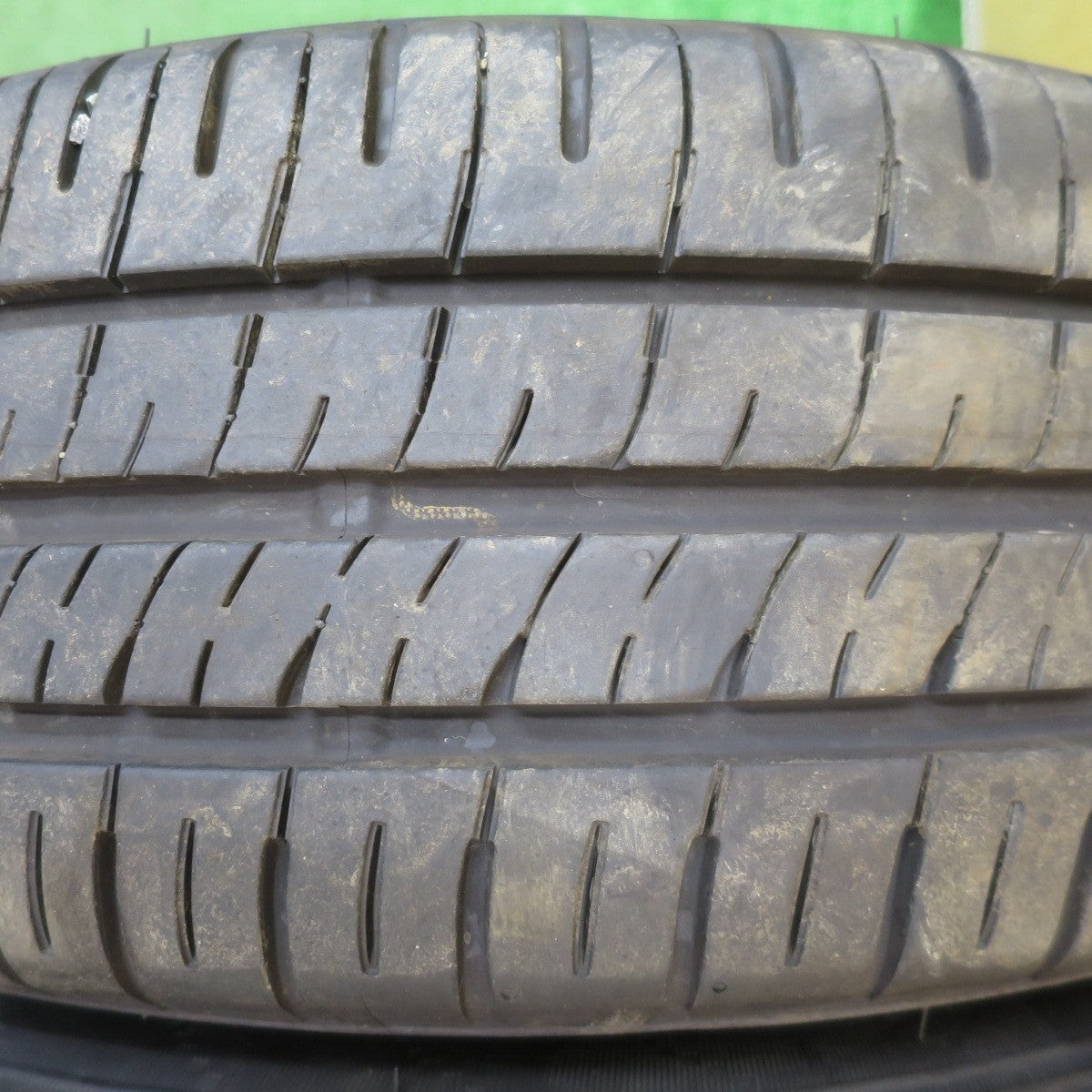 バリ溝!24年!9.5分★185/60R15 ダンロップ エナセーブ EC204 WAREN ヴァーレン 15インチ PCD100/4H★5073004NJノ
