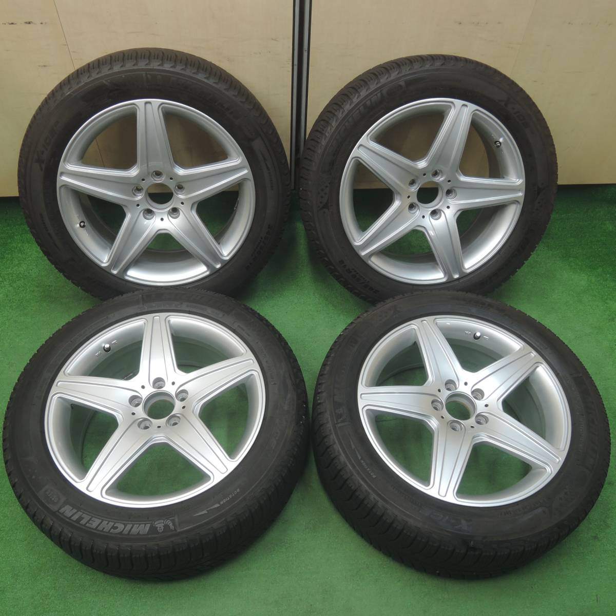 キレイ★ベンツ 等 AGA TARGA 245/50R18 スタッドレス ミシュラン X-ICE XI3 18インチ PCD112/5H★4020904SYス