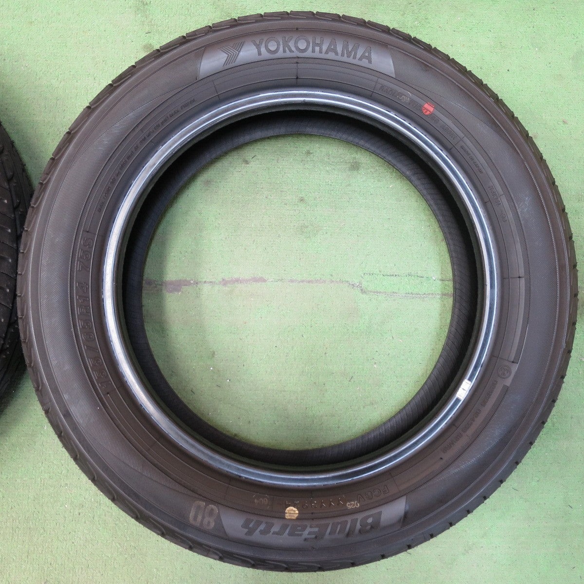 新車外し!24年★155/65R14 ヨコハマ ブルーアース AE01K タイヤ 14インチ N-BOX WGN デイズ サクラ ワゴンR タント ウェイク 等★5052902イノタ