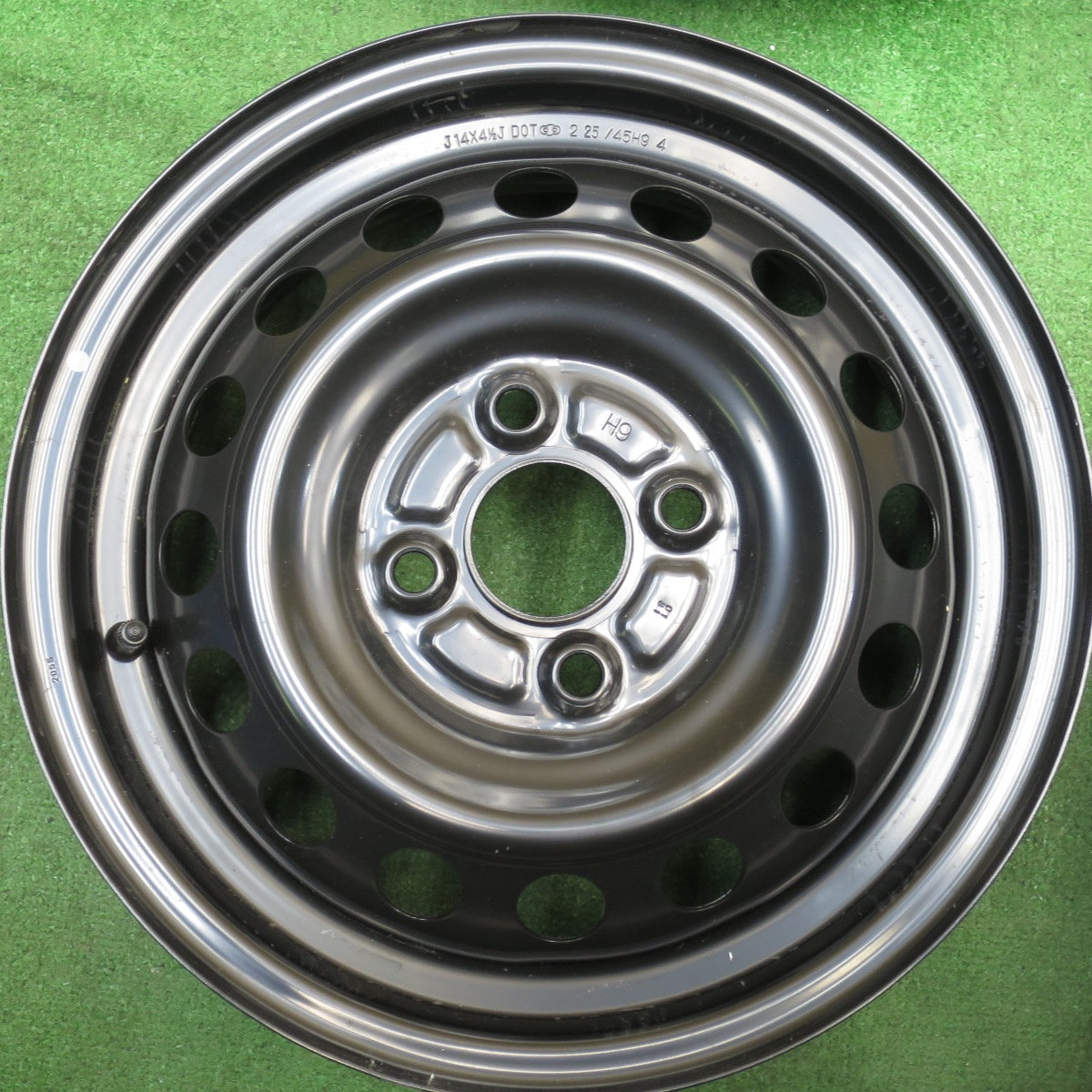 新車外し★三菱 ekワゴン 純正 スチール ホイール 14インチ 14×4.5J PCD100/4H★5043005KKホ