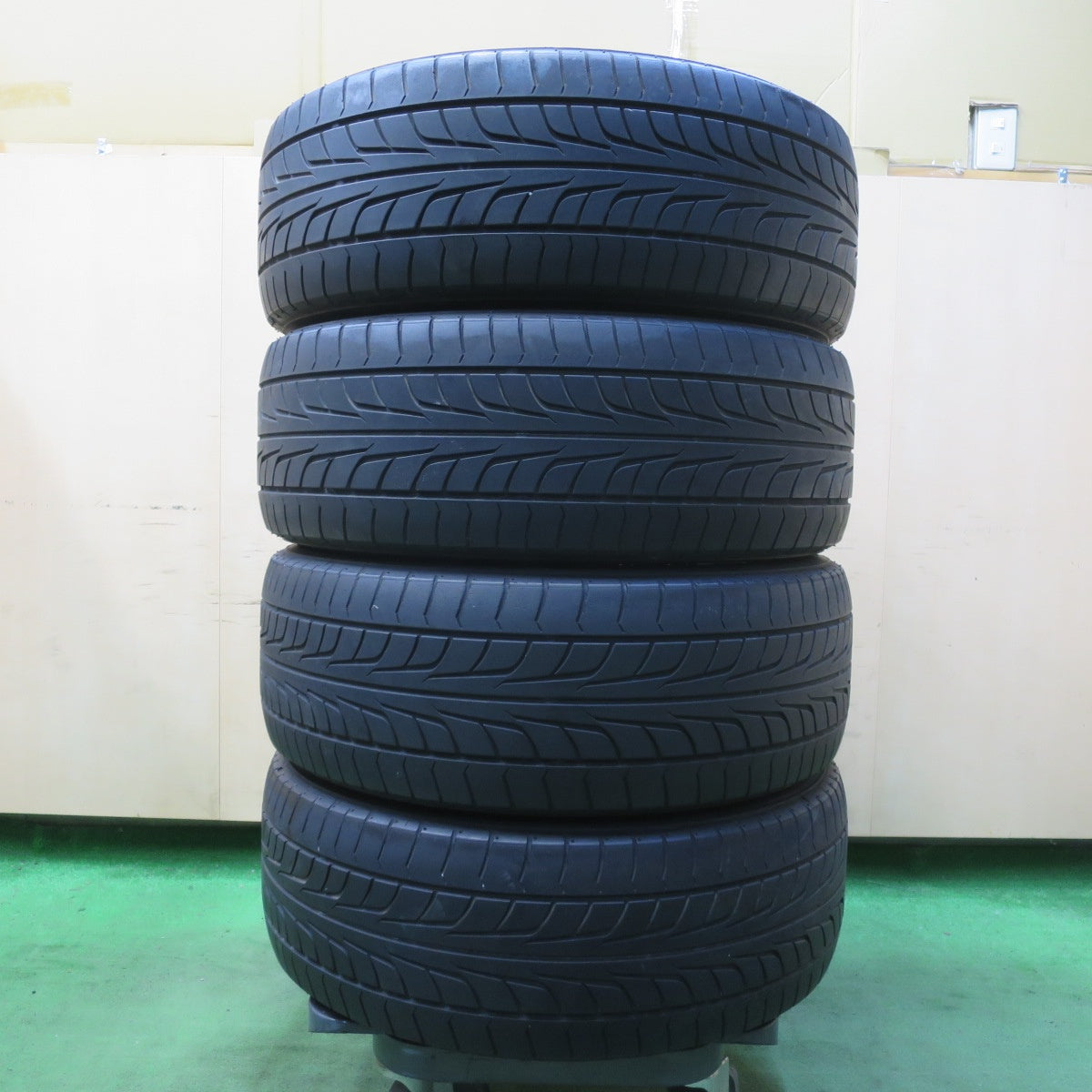 4本価格★トヨタ 50系 エスティマ 純正 215/55R17 ファイアストン ファイアホーク ワイドオーバル 17インチ PCD114.3/5H★5061106イノ