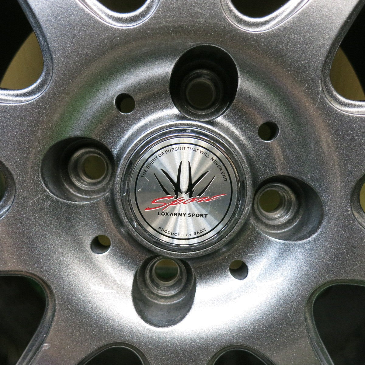 バリ溝!8.5分◎LOXARNY SPORT BADX 175/65R15 スタッドレス ヨコハマ アイスガード iG50 プラス ロクサーニ スポーツ 15インチ PCD100/4H◎6101010HAス