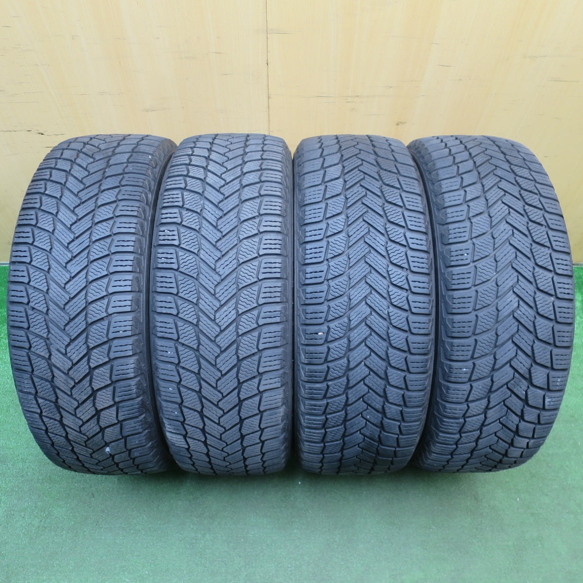 4本価格★Leyseen PRAVA 5X 225/50R18 スタッドレス ミシュラン X-ICE SNOW レイシーン プラバ 18インチ PCD114.3/5H★6021001NJス
