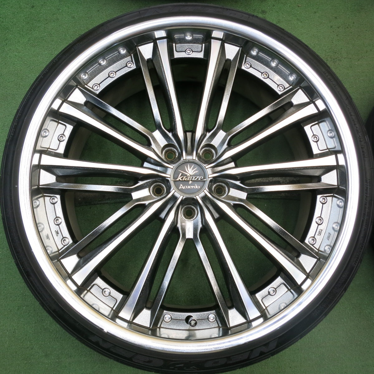 バリ溝!22年!9分★kranze Acuerdo 225/30R20 235/30R20 ニットー NEO テク GEN クレンツェ アクエルド 20インチ PCD114.3/5H★5091111HAノ