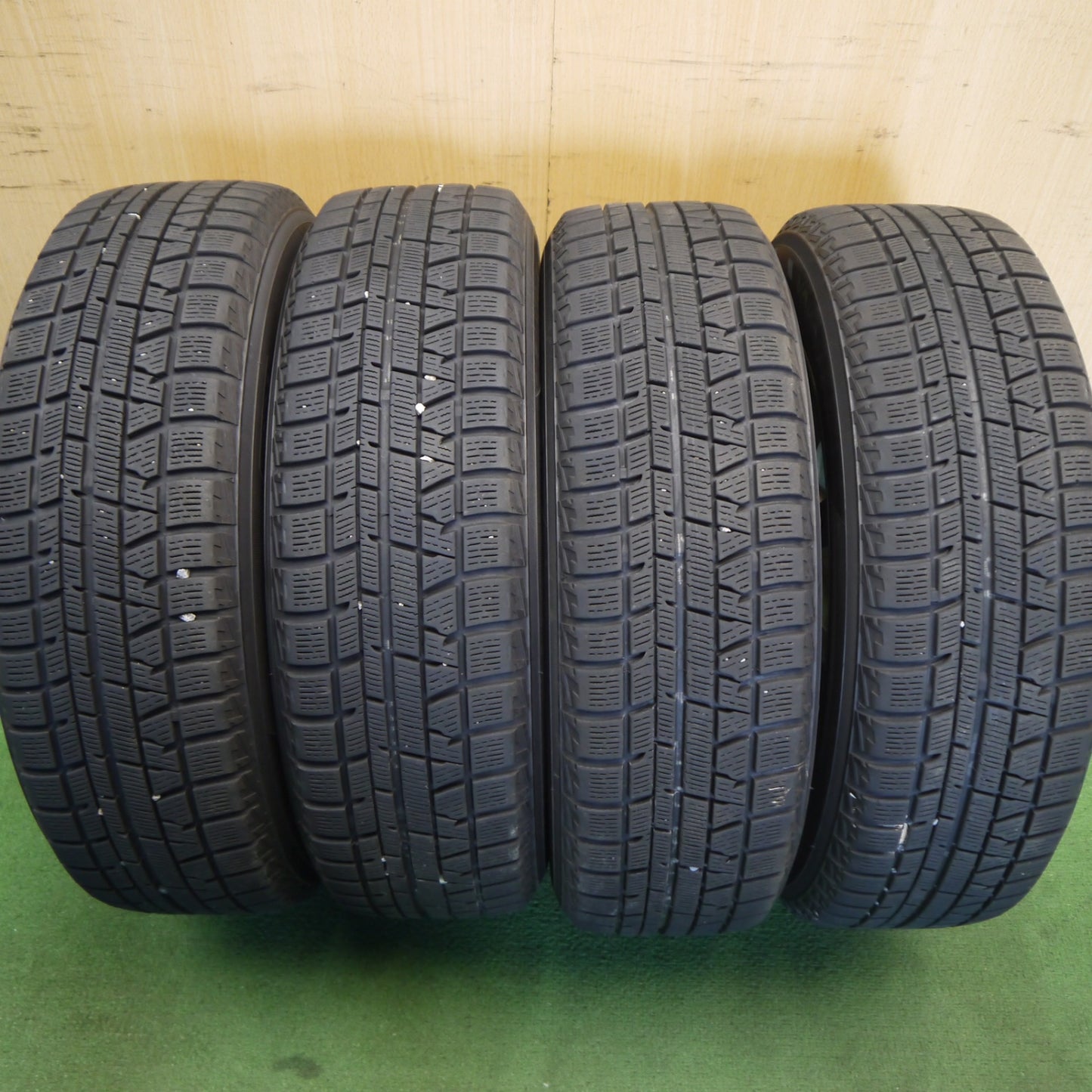キレイ◎スタッドレス 175/65R15 ヨコハマ アイスガード iG50 プラス MILLOUS PS ミルアス 15インチ PCD100/4H◎6072202Hス