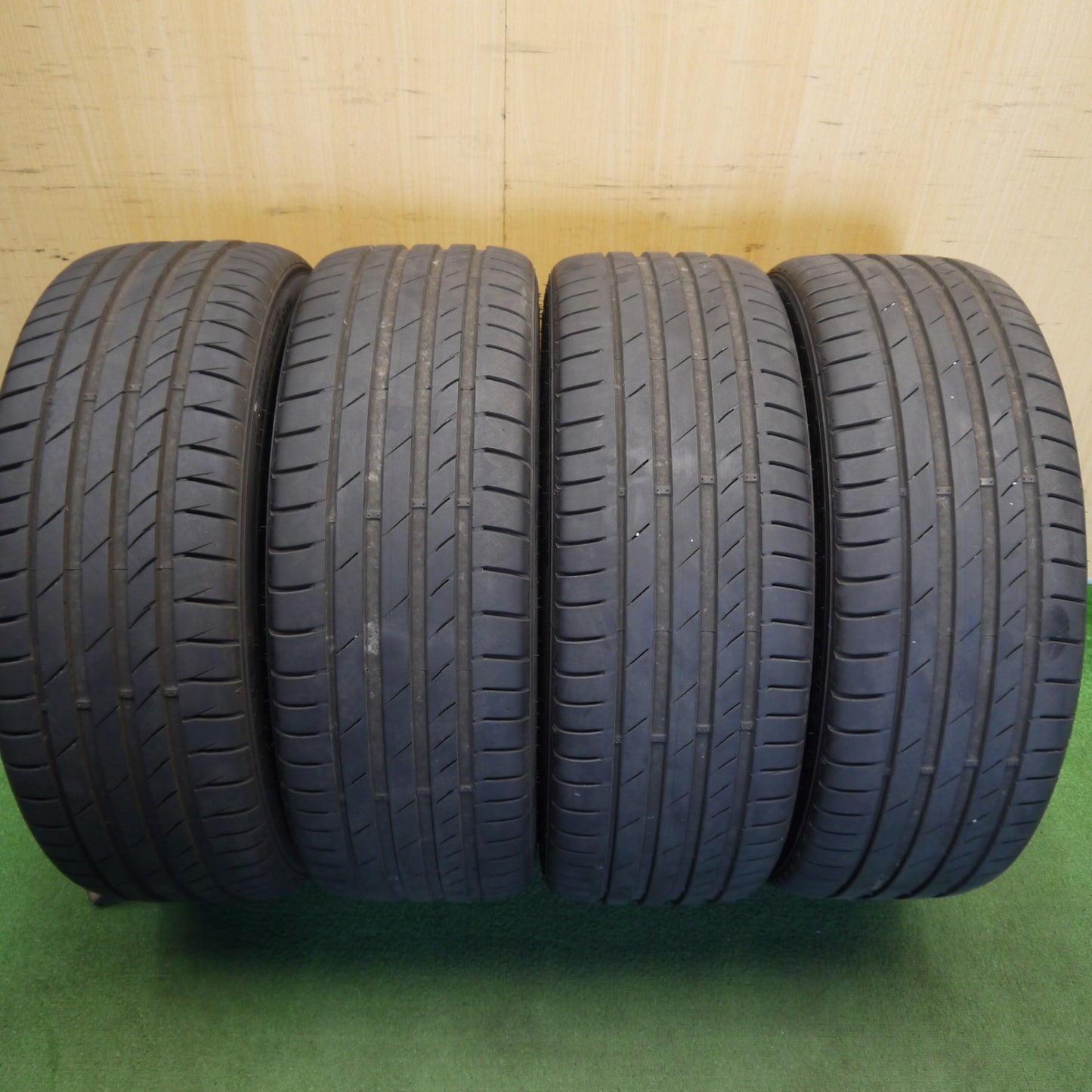 バリ溝!25年!キレイ!9.5分★LEONIS WX 225/40R19 クムホ エクスタ PS71 レオニス 19インチ PCD114.3/5H★6051301Hノ