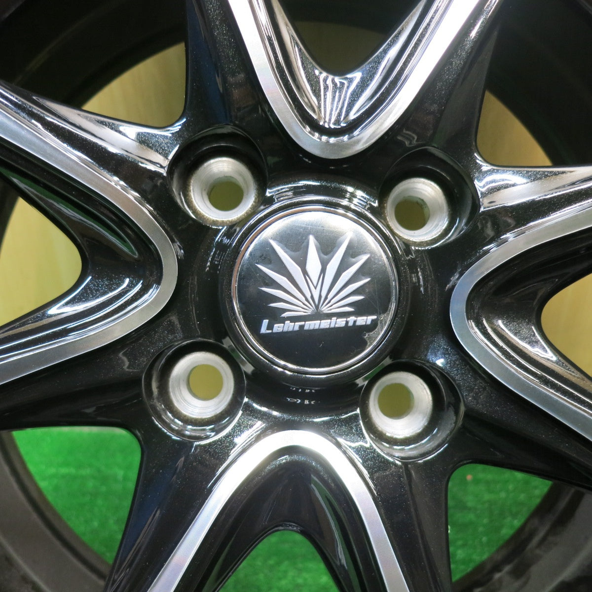 タイヤほぼ未使用!24年!キレイ★Lehrmeister PREMIX AMALFI V Jr 185/60R15 スタッドレス ヨコハマ アイスガード iG60 レアマイスター プレミックス アマルフィ PCD100/4H★5041504TNス