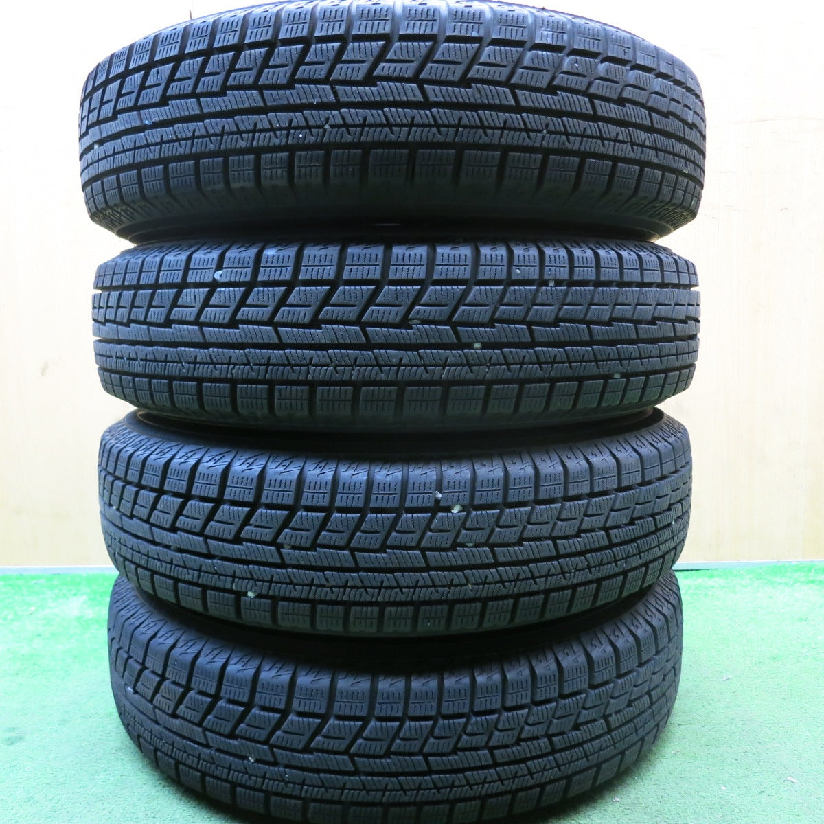 バリ溝!23年!9分★スタッドレス 145/80R13 ヨコハマ アイスガード iG60 スチール ホイール 13インチ PCD 100 110 114.3/4H マルチ★5083106HAス