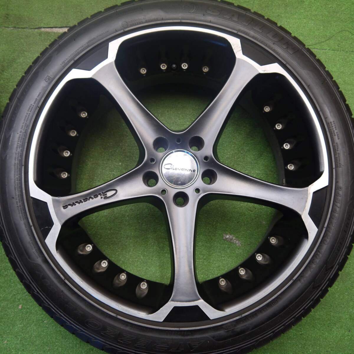4本価格★Giovanna ジオバンナ 245/45R20 サイルン ATREZZO ZSR SUV 20インチ PCD114.3/5H★5031408Hノ