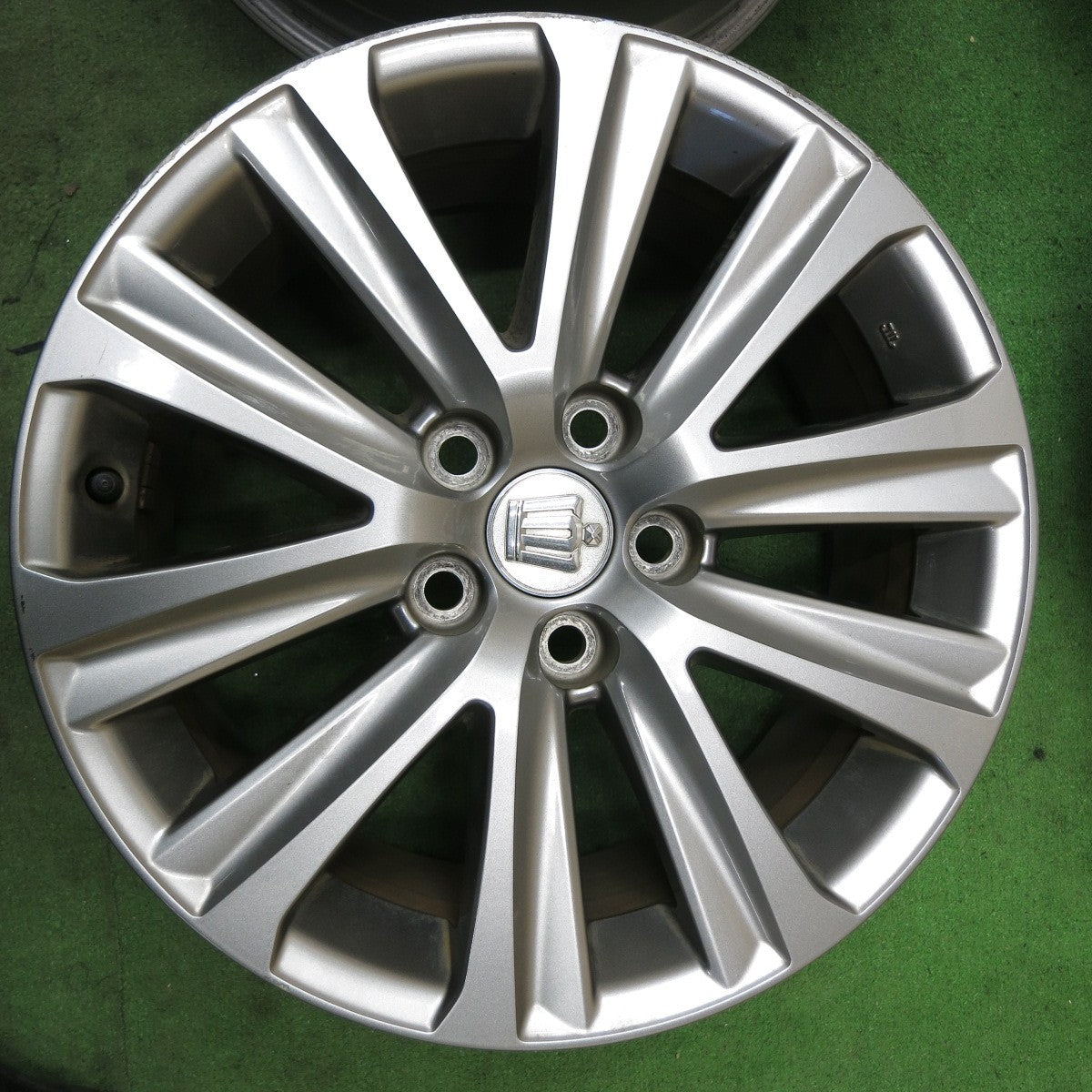 4本価格★トヨタ 210系 クラウン アスリート 純正 ホイール 17インチ 17×7.5J PCD114.3/5H★5091502ナホ