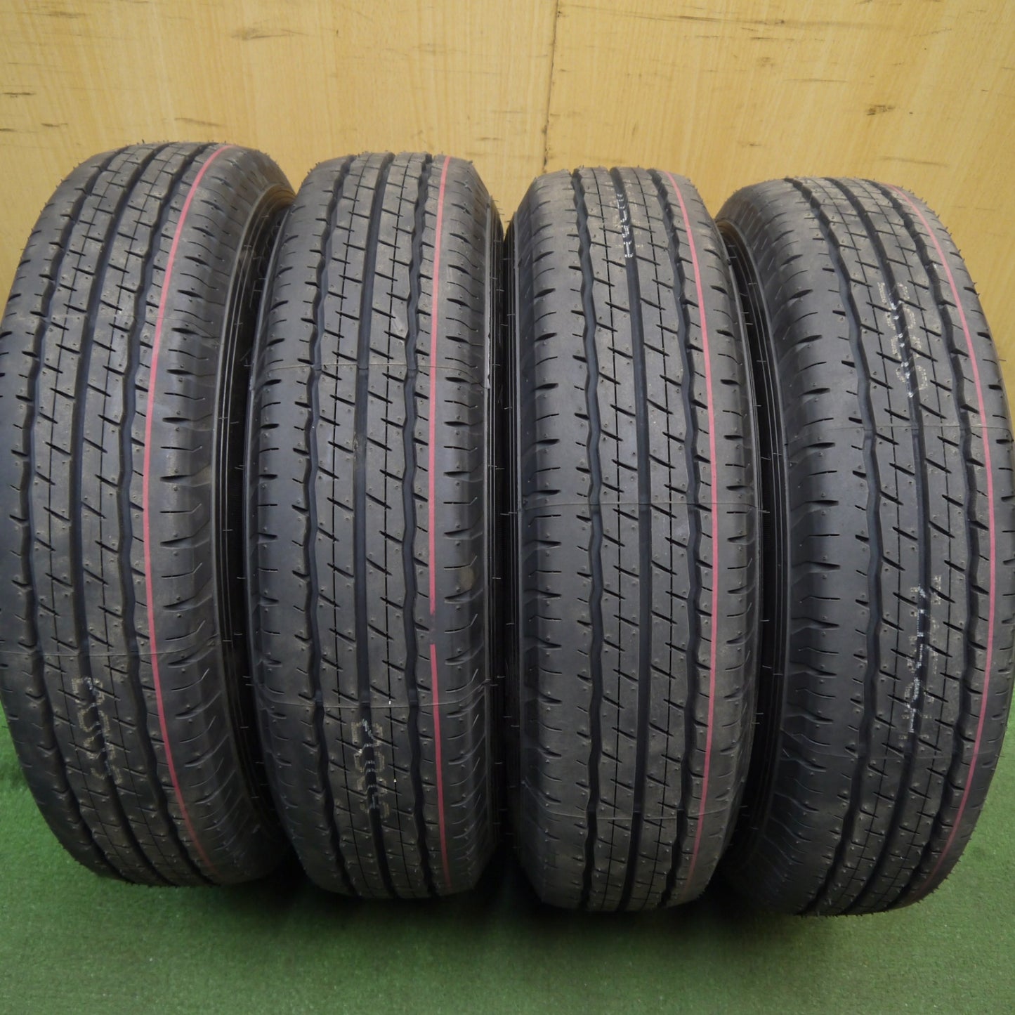 新車外し!25年★トヨタ プロボックス 純正 スチール 155/80R14 88/86S ダンロップ SP175L 14インチ PCD100/4H★6032513Hノ