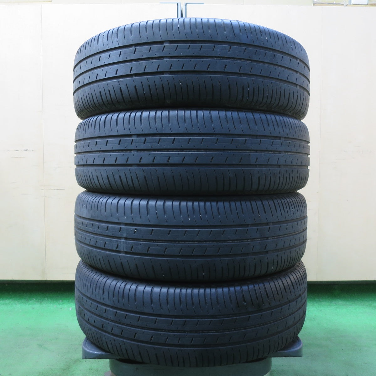 キレイ★ダイハツ LA600S タント カスタム 純正 165/55R15 ブリヂストン エコピア EP150 15インチ PCD100/4H★5051716イノ