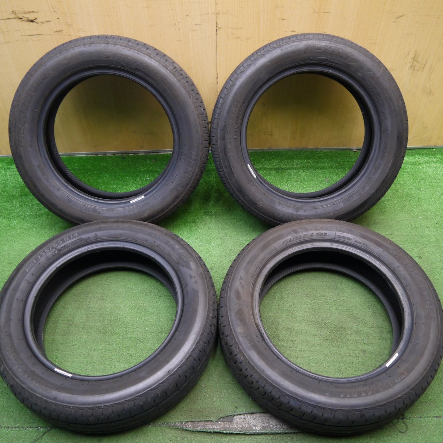 4本価格!22年★155/65R14 ブリヂストン ネクストリー エコピア タイヤ 14インチ N-BOX デイズ デリカミニ ワゴンR タント ムーブ 等★5052002Hノタ