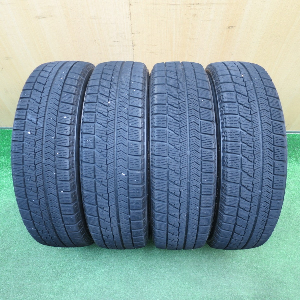キレイ★スタッドレス 155/65R14 ブリヂストン ブリザック VRX Carifa カリファ 14インチ PCD100/4H★5121816NJス