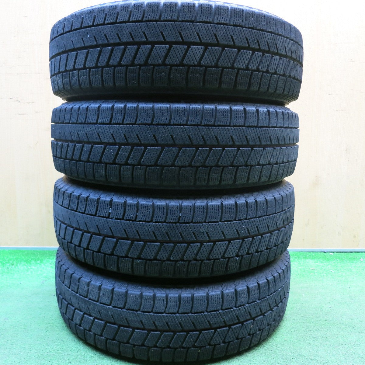 4本価格!22年★スタッドレス 155/65R14 ブリヂストン ブリザック VRX3 ESPORT 社外 アルミ 14インチ PCD100/4H★6050608HAス