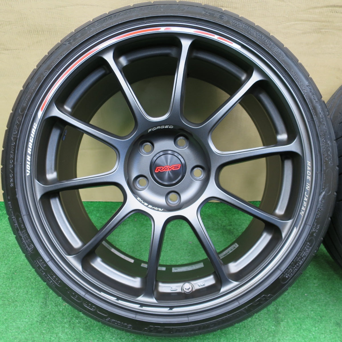 キレイ★ベンツ 等 RAYS VOLK RACING ZE40 TIME ATTACKⅡ 225/35R18 ミシュラン pilot Super Sport レイズ 18インチ PCD112/5H★6011403NKノ