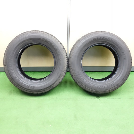 バリ溝!25年!9.5分!2本◎255/70R18 ブリヂストン デューラー H/T 685 DUELER タイヤ 18インチ ジープ JL ラングラー 等◎6090703KTノタ