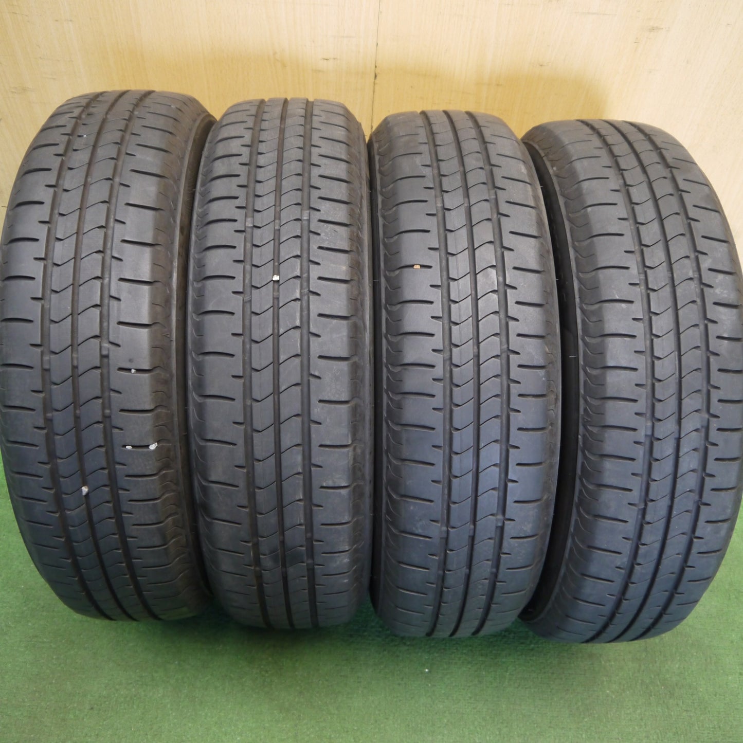 4本価格!24年◎155/65R14 ブリヂストン NEWNO SCHNEIDER ATECH ニューノ シュナイダー エーテック 14インチ PCD100/4H◎6080702Hノ