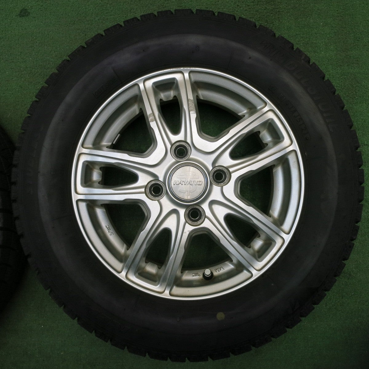 4本価格!21年★スタッドレス 145/80R13 ブリヂストン アイスパートナー2 HAYANO ハヤノ 13インチ PCD100/4H★5050409NJス