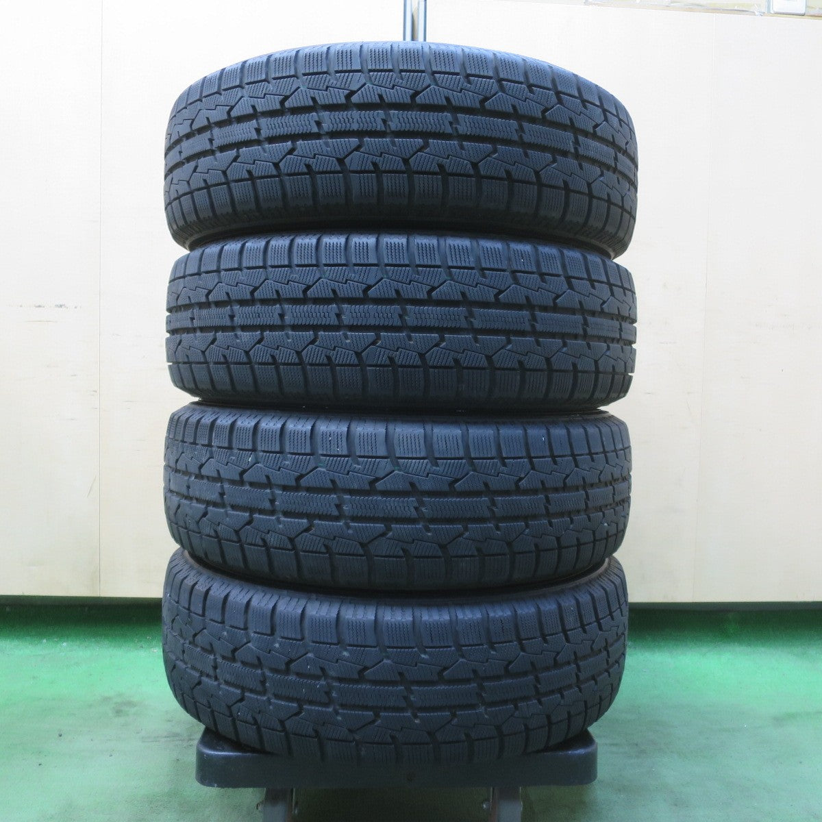 バリ溝!9分★スタッドレス 185/65R15 トーヨー オブザーブ ガリット GIZ ravrion ラブリオン 15インチ PCD100/4H★6033101イス