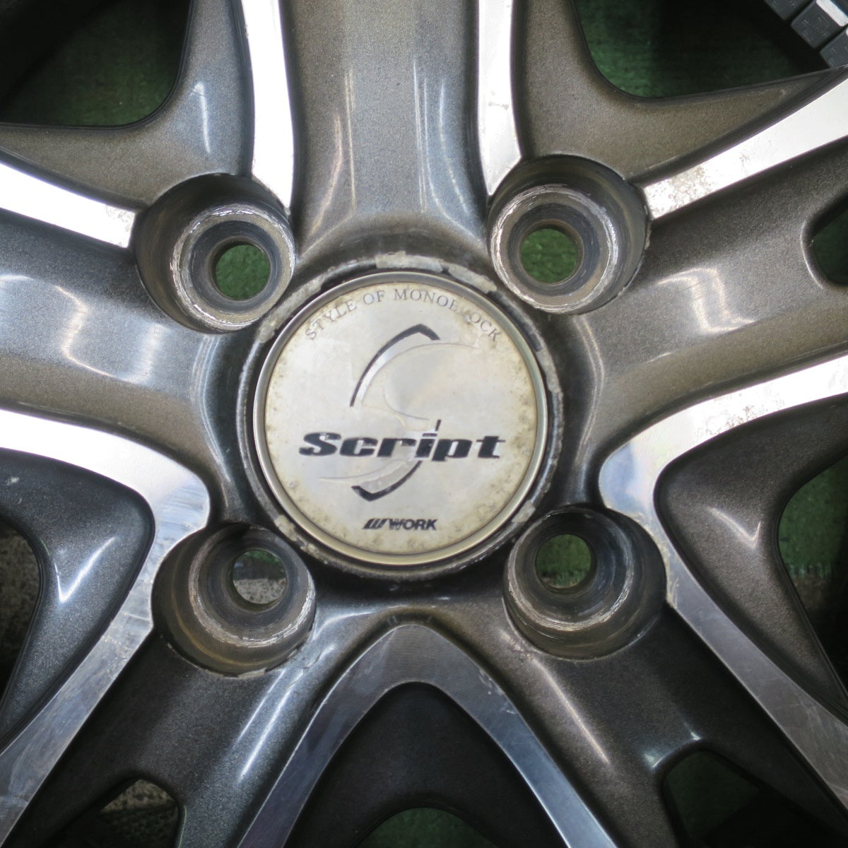 4本価格!22年★WORK Script STEEZ-SCRIPTT03 165/55R14 セイバーリング SL201 ワーク スクリプト 軽サイズ 14インチ PCD100/4H★5092603NJノ