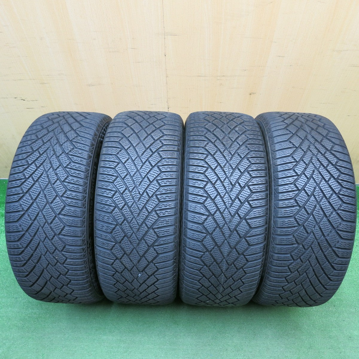 バリ溝!8.5分★BMW MINI 等 KELLENERS sport Mainz 225/45R17 スタッドレス コンチネンタル バイキングコンタクト7 ケレナーズ スポーツ マインツ 17インチ PCD112/5H★6040519HAス