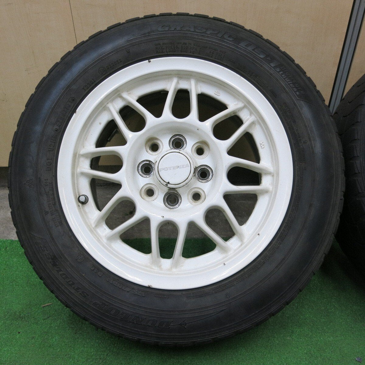 4本価格★POTENZA 175/70R14 ダンロップ グラスピック DS-1 14インチ ポテンザ PCD100 114.3/4H マルチ★4061806ナノ