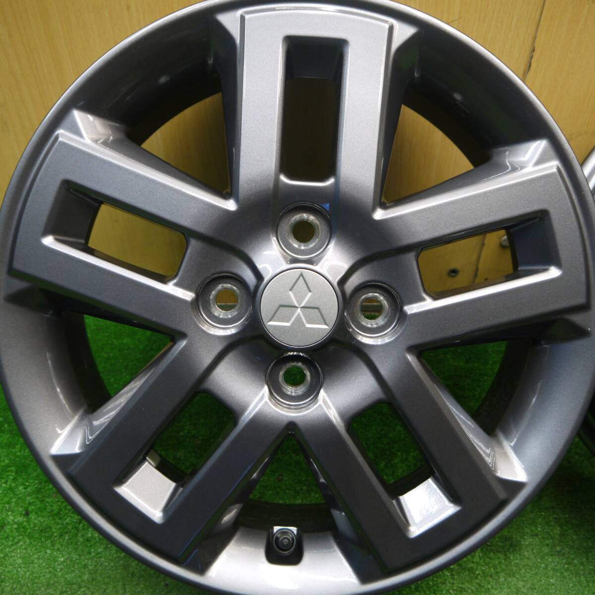 新車外し★三菱 デリカ ミニ 純正 ホイール 15インチ 15×4.5J PCD100/4H★5031903Hホ