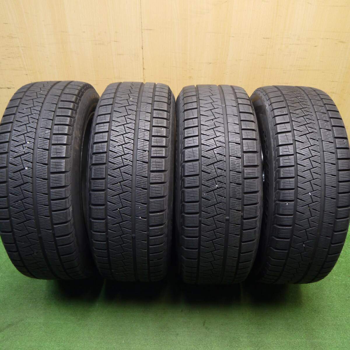 キレイ★BMW 等 RACING DYNAMICS RD3 225/55R17 スタッドレス ピレリ アイスアシンメトリコ レーシングダイナミックス 17インチ PCD120/5H★5031705Hス
