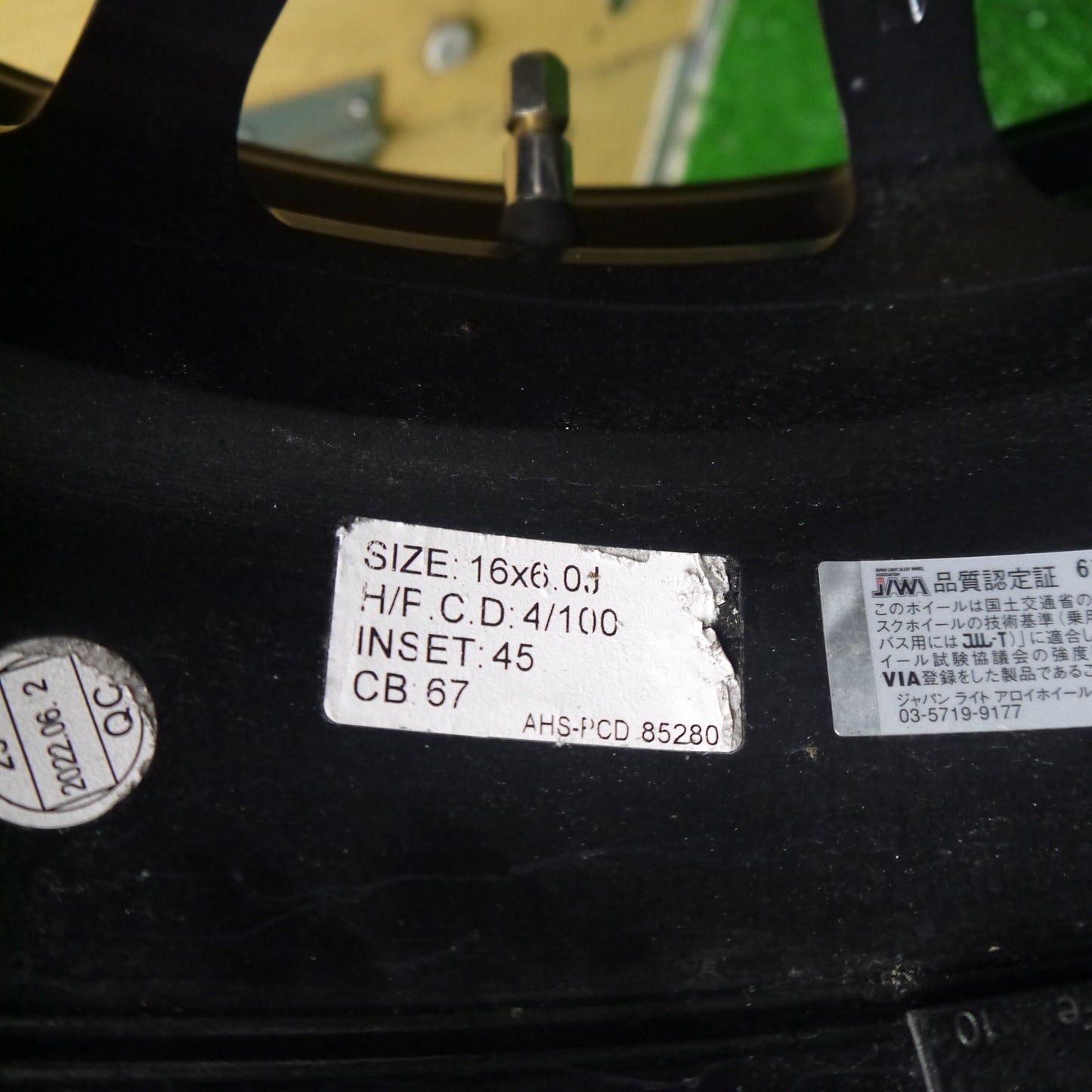 キレイ★G-SPEED Gスピード 16インチ 社外 アルミ ホイール 16×6J PCD100/4H★5111703Hホ