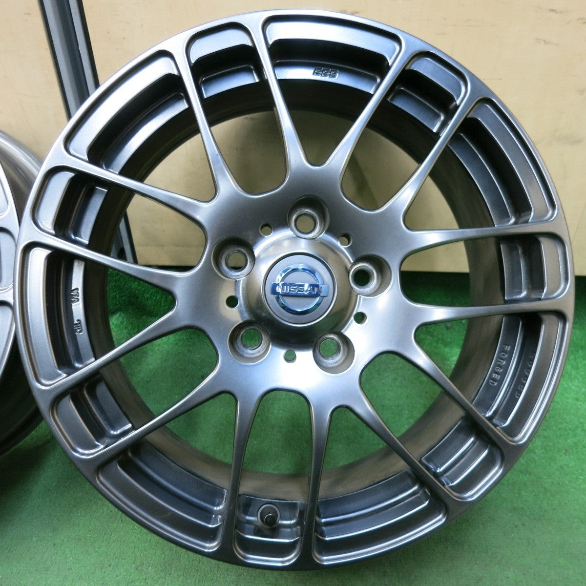 4本価格★日産 リーフ 純正 純正 OP BBS ホイール 16インチ 16×6.5J PCD114.3/5H★5032103SYホ
