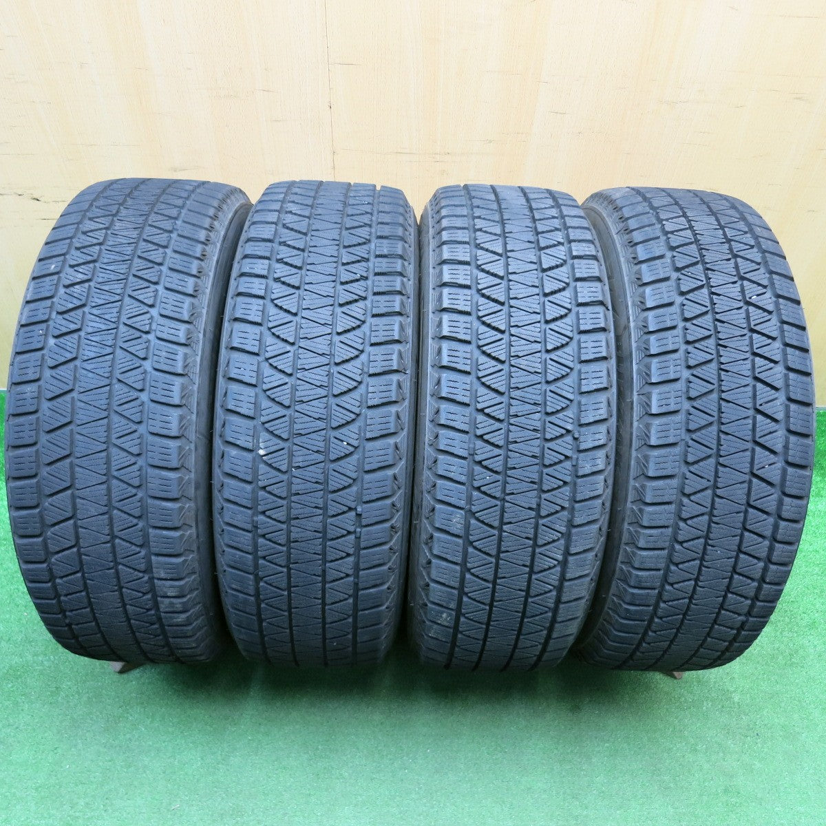 バリ溝!21年!キレイ!9分★スタッドレス 225/65R17 ブリヂストン ブリザック DM-V3 ECO FORME エコフォルム 17インチ PCD114.3/5H★5120405HAス