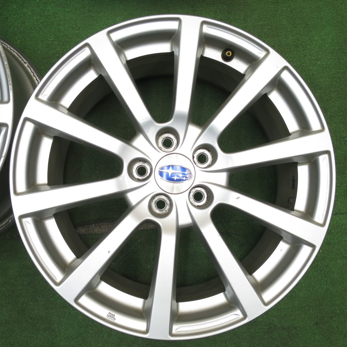 4本価格★スバル BM9 レガシィ 純正 ホイール 17インチ 17×7.5J レガシー PCD100/5H★5043004KKホ