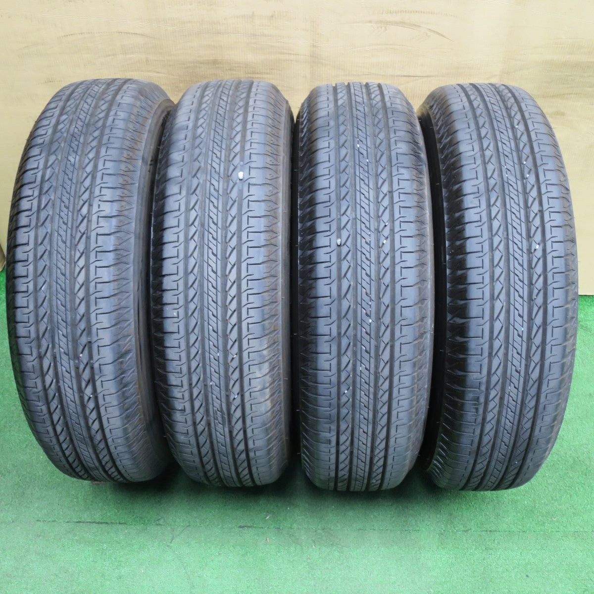 バリ溝!25年!キレイ!9.5分★スズキ ジムニー シエラ ノマド 純正 195/80R15 ブリヂストン デューラー H/L 852 DUELER 15インチ PCD139.7/5H★6031202NKノ