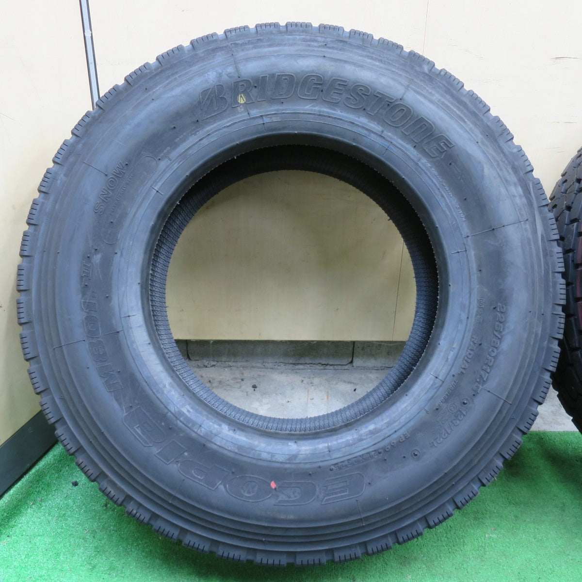 未使用!25年!6本★トラック タイヤ 225/80R17.5 123/122L ブリヂストン エコピア M801Ⅱ ミックス オールシーズン 17.5インチ★5092407イスタ
