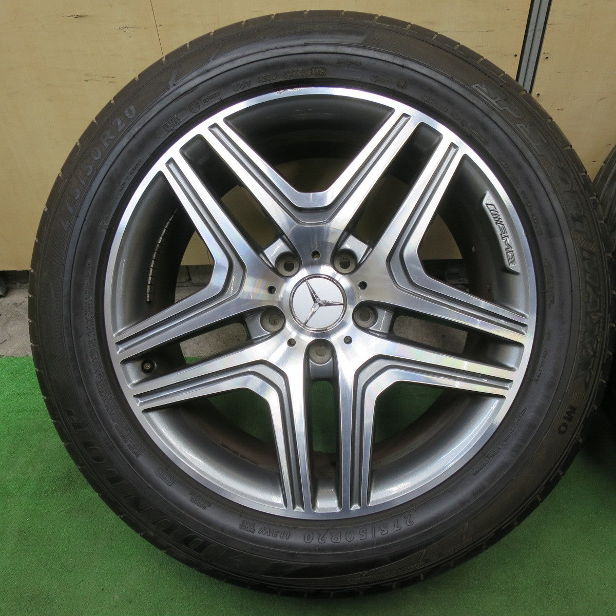 バリ溝!キレイ!8.5分★ベンツ Gクラス W463 G63 純正 AMG 275/50R20 ダンロップ SPスポーツマックス MO 20インチ PCD130/5H★6013003ナノ