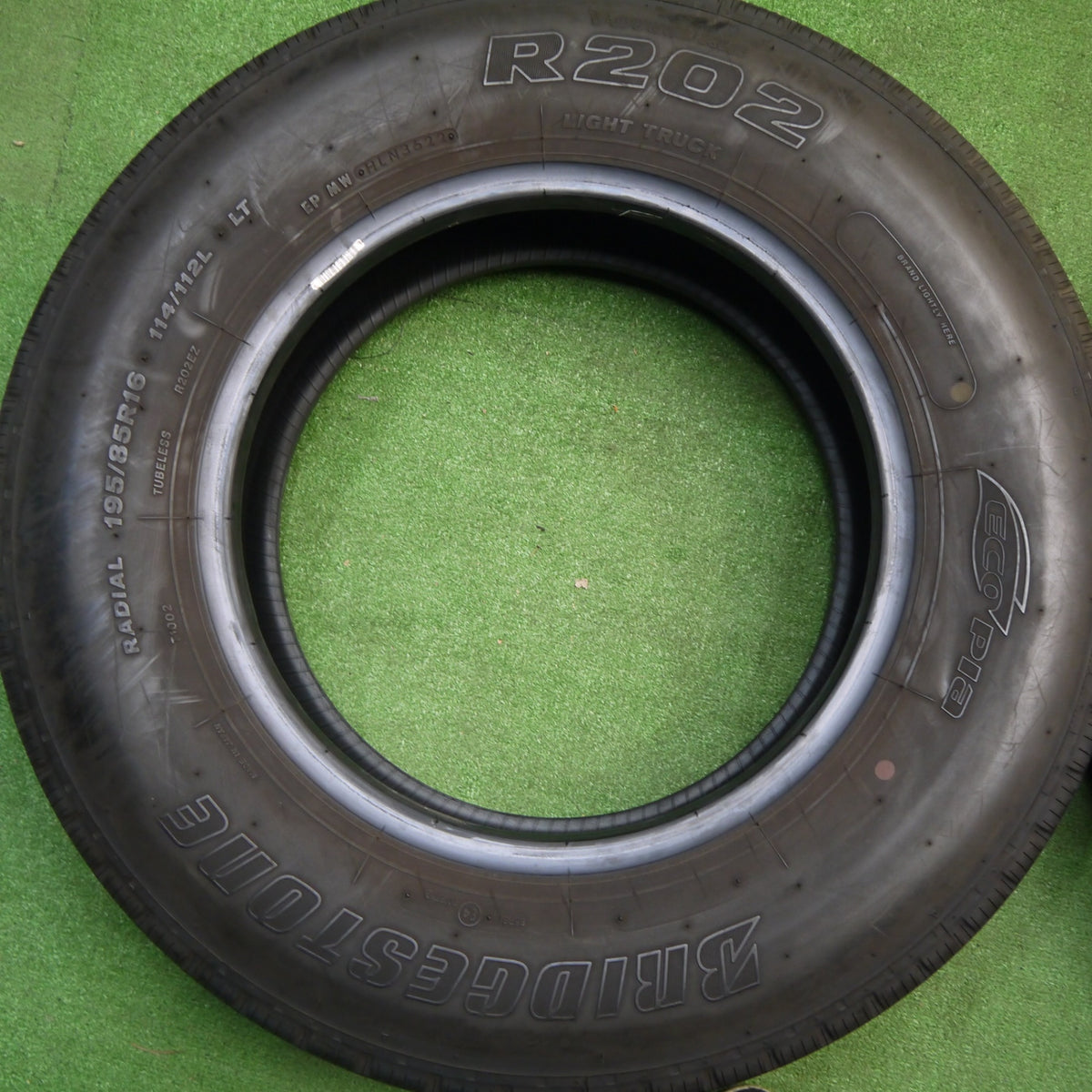 6本価格!22年★トラック タイヤ 195/85R16 114/112L ブリヂストン R202 エコピア 16インチ★5122302Hノタ