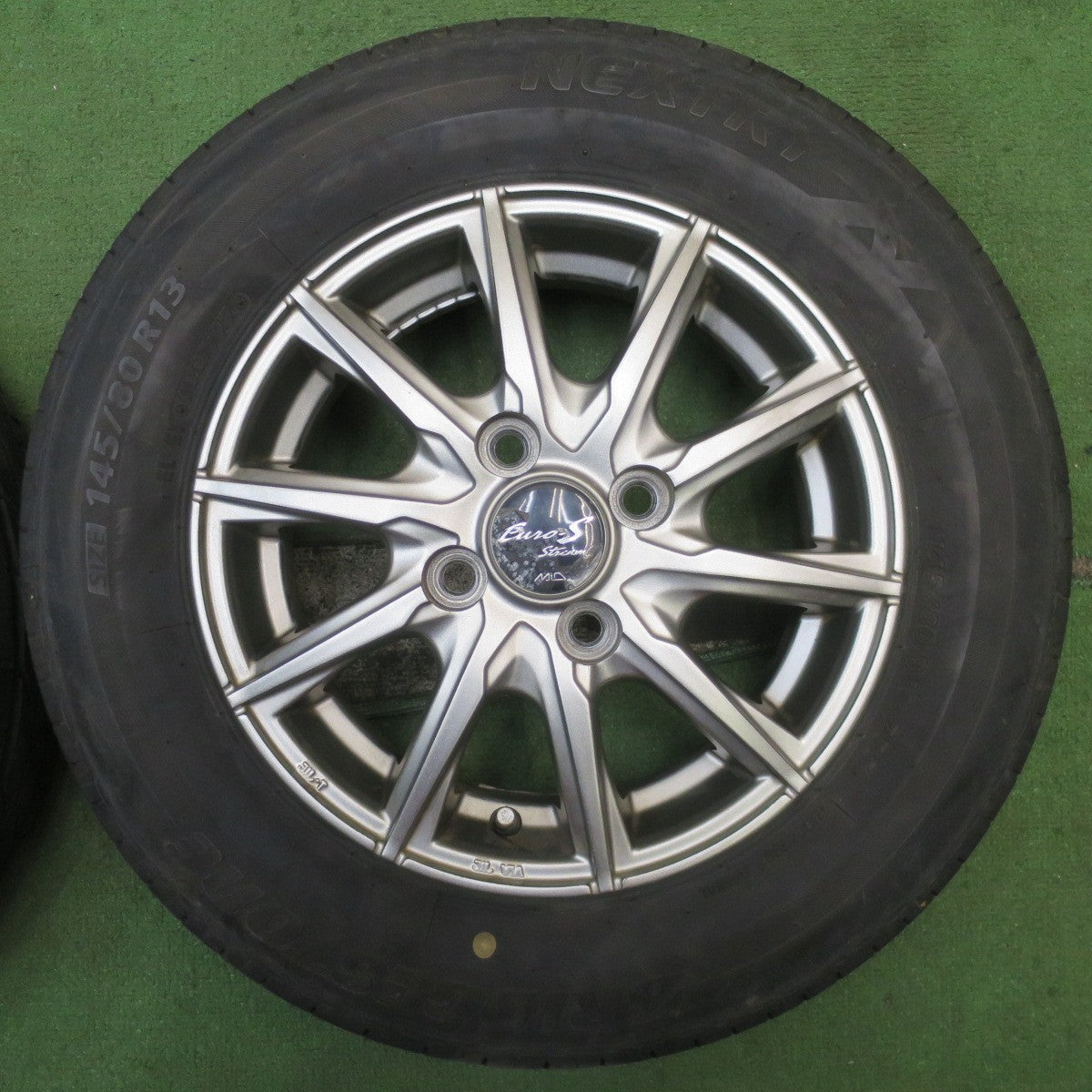 4本価格!22年★145/80R13 ブリヂストン ネクストリー エコピア Euro-Stream MiD マルカ 13インチ PCD100/4H★5092605NJノ