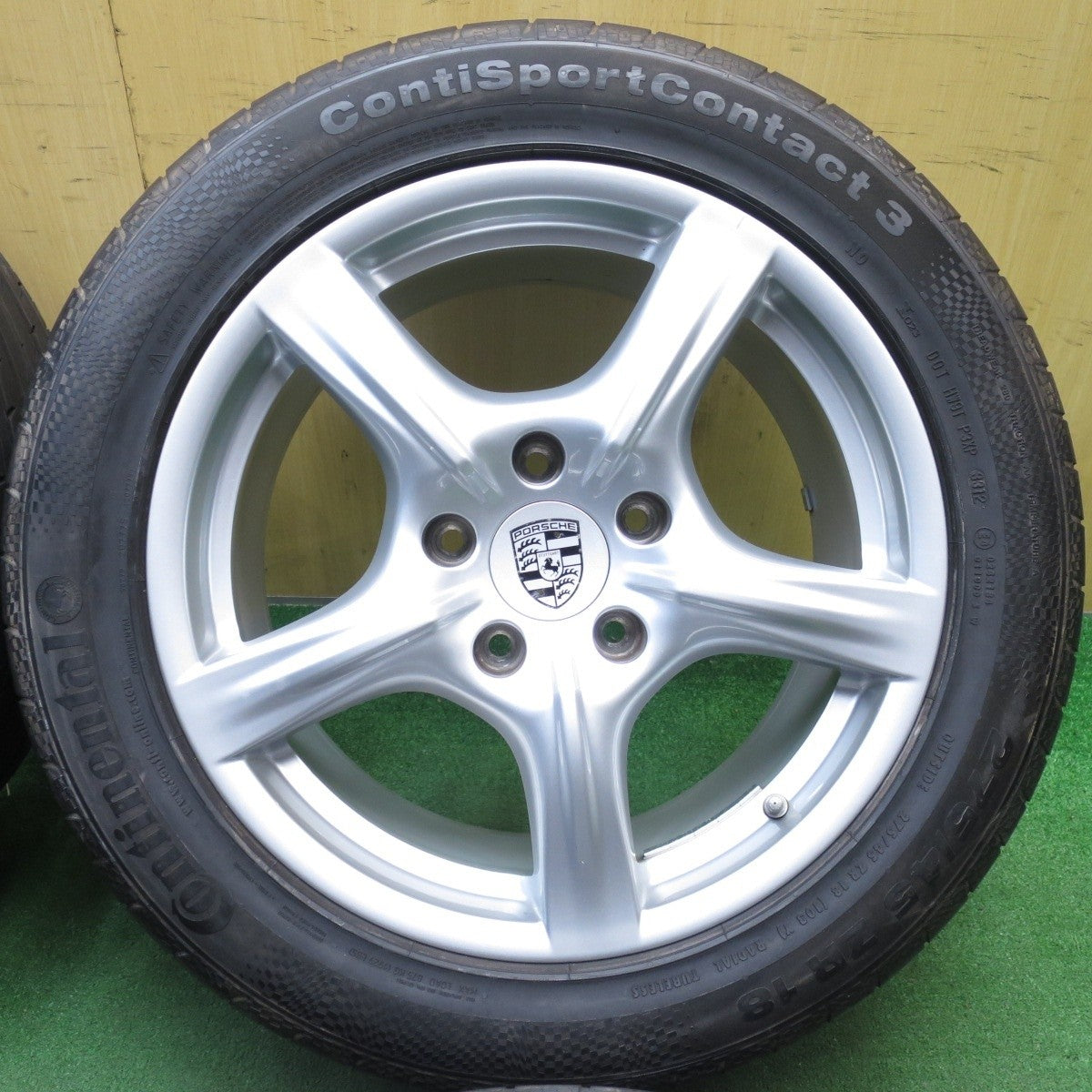 キレイ★ポルシェ パナメーラ 970 純正 245/50R18 275/45R18 コンチネンタル 18インチ PCD130/5H★5040203KKノ