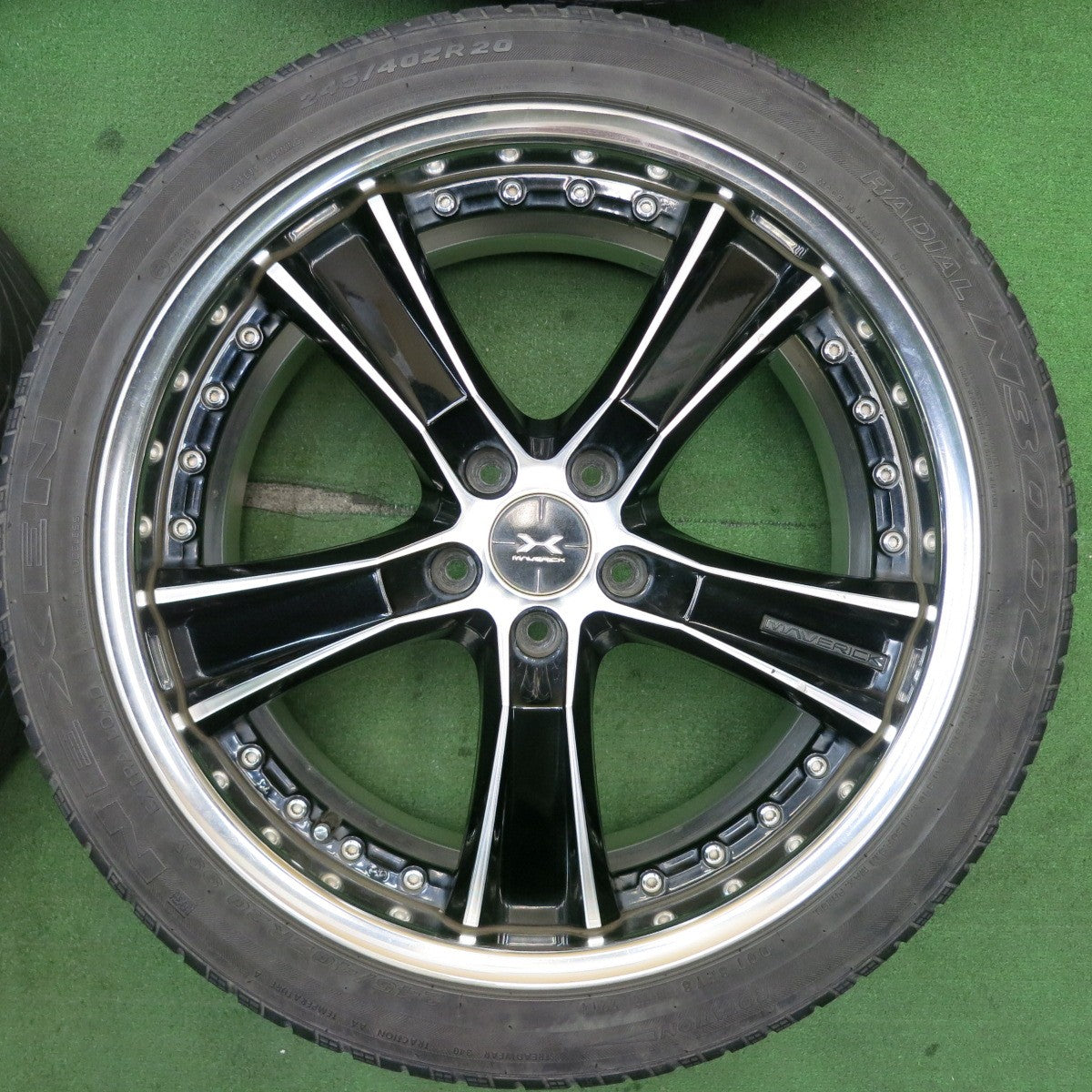 キレイ★MAVERICK 005S-R SL 245/40R20 ネクセン N3000 マーベリック 20インチ PCD114.3/5H★5051406TNノ