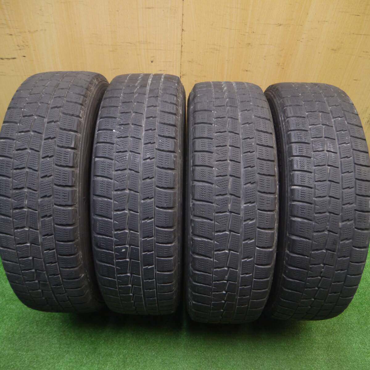 4本価格★スタッドレス 175/65R15 ダンロップ ウインターマックス WM01 SG-E 社外 アルミ 15インチ PCD100/4H★4093005Hス