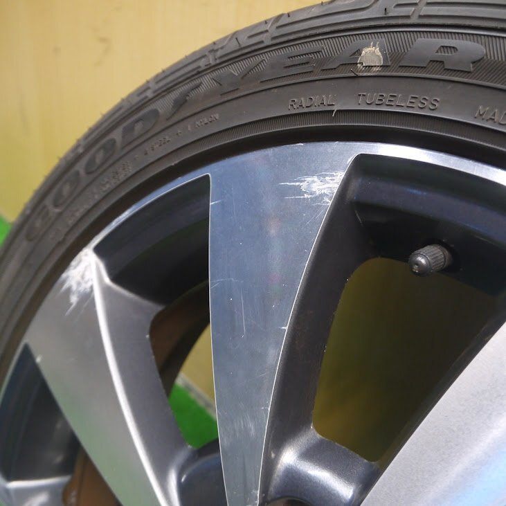 バリ溝 21年 9分★スズキ ワゴンR スティングレー 純正 165/55R15 グッドイヤー LS2000 ダンロップ EC204 PCD100/4H★5021201Hノ