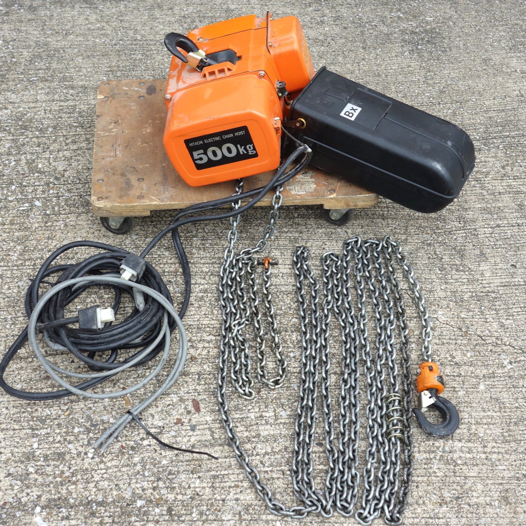 日立500キロホイスト 送料無料] ◇HITACHI 日立産機 チェーンホイスト 1/2SH2 電動