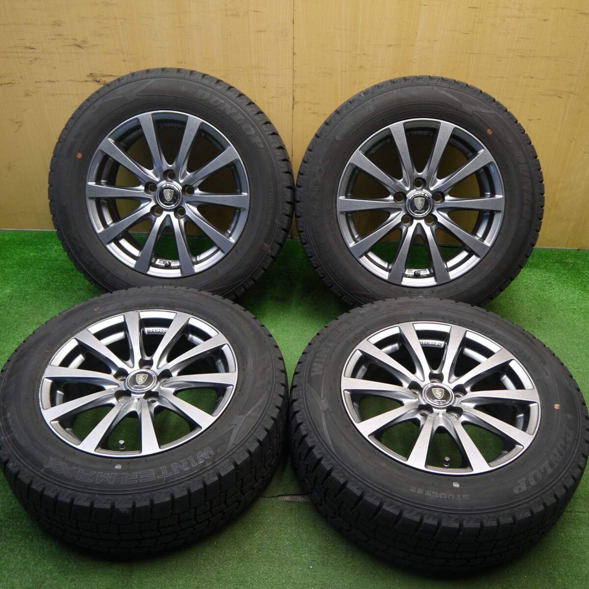 バリ溝！21年！キレイ！9.5分☆プリウス 等 195/65R15